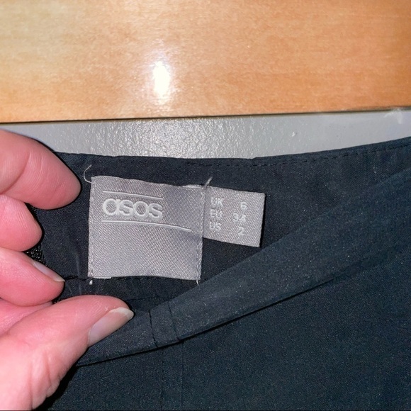 ASOS A-line double slit midi skirt - Picture 3 of 5